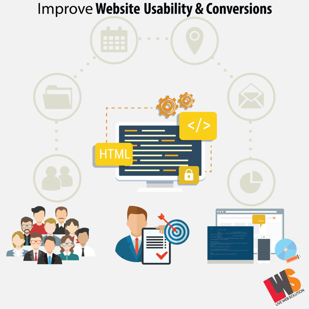 Improve Website Usability and Conversions Improve Website Usability and Conversions