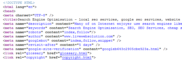 Onpage SEO